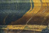 Polished Blue Tiger's Eye Slab - South Africa #320052-1